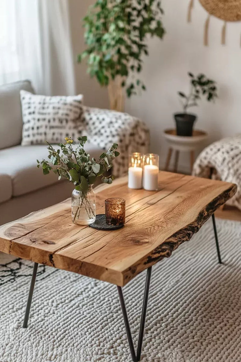 LIVE EDGE CENTRAL TABLE
