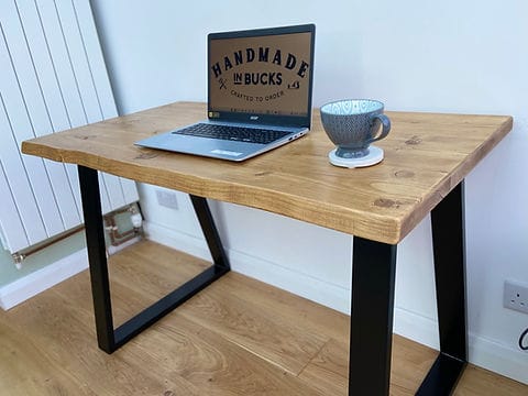Velto Study Table – Premium Solid Wood Desk | Modern Writing Table for Home Office & Workspace