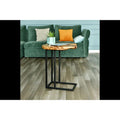 Live Edge Coffee Table | Solid Wood Side Table | Hairpin Leg End Table
