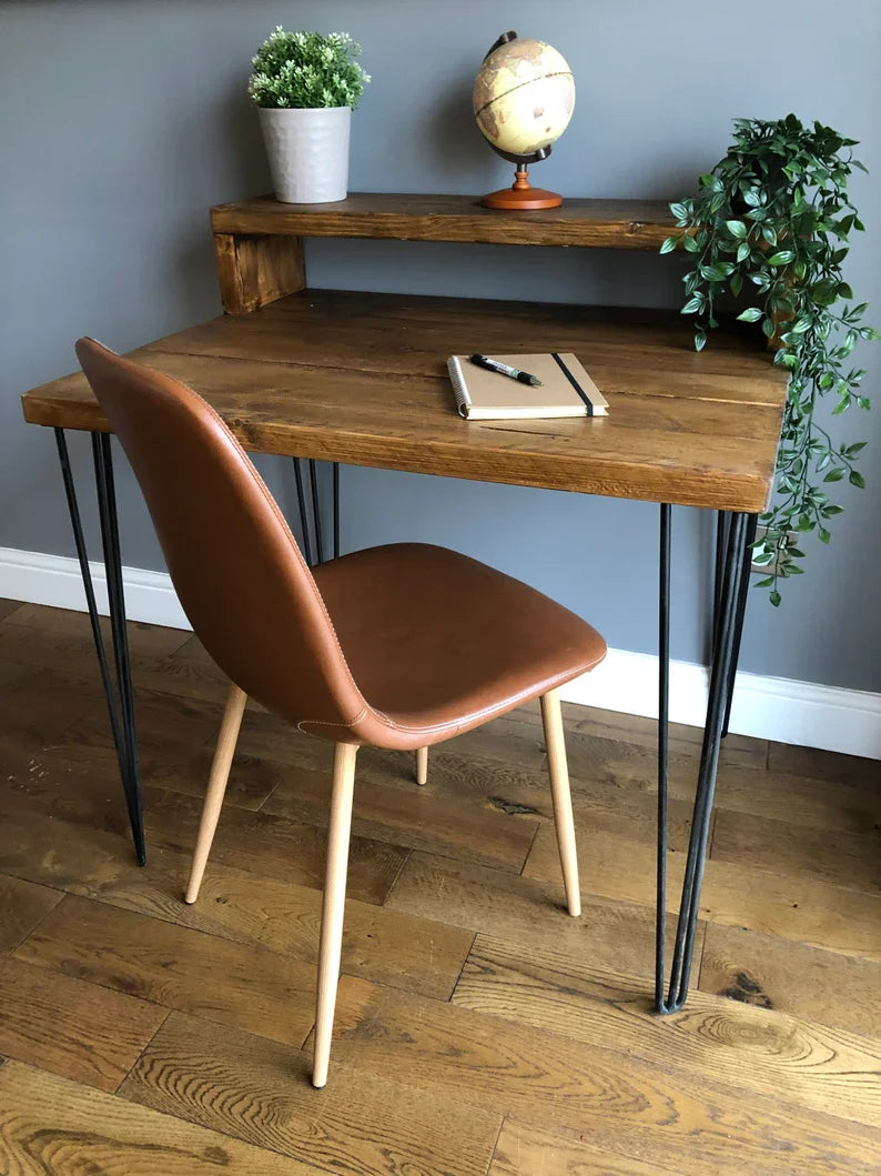 Tavro Study Table – Premium Solid Wood Desk | Modern Writing Table for Home Office & Study Room