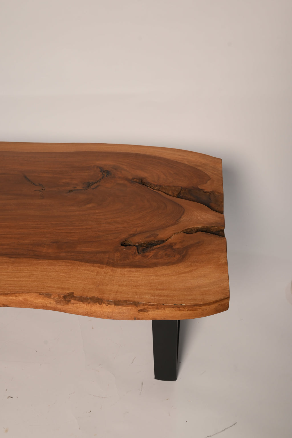 Live Edge Coffee Table | Rustic Center Table | Solid Wood Farmhouse Table