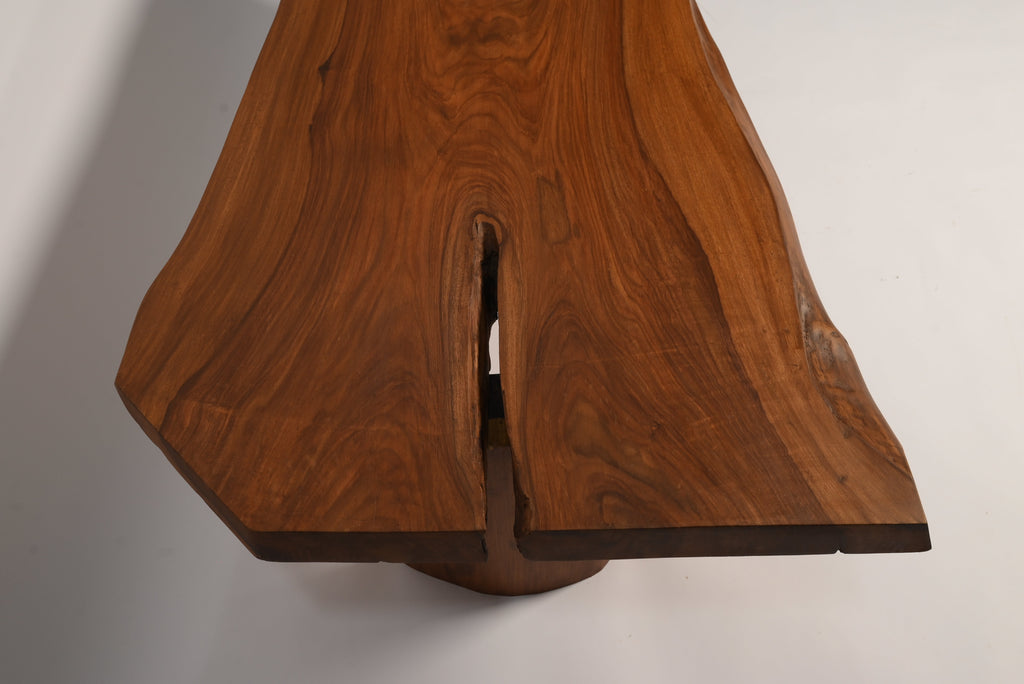 Live Edge Coffee Table | Rustic Center Table | Solid Wood Farmhouse Table