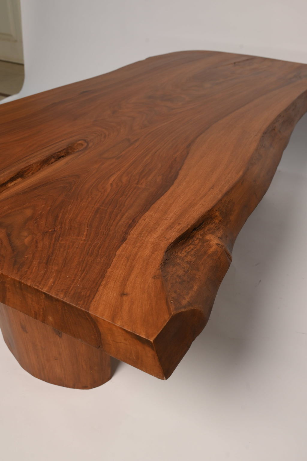 Live Edge Coffee Table | Rustic Center Table | Solid Wood Farmhouse Table