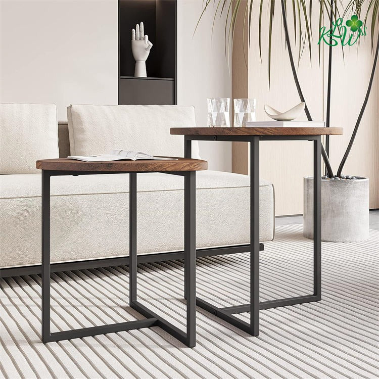 Leisure Round Wooden Coffee Table – Sheesham Wood