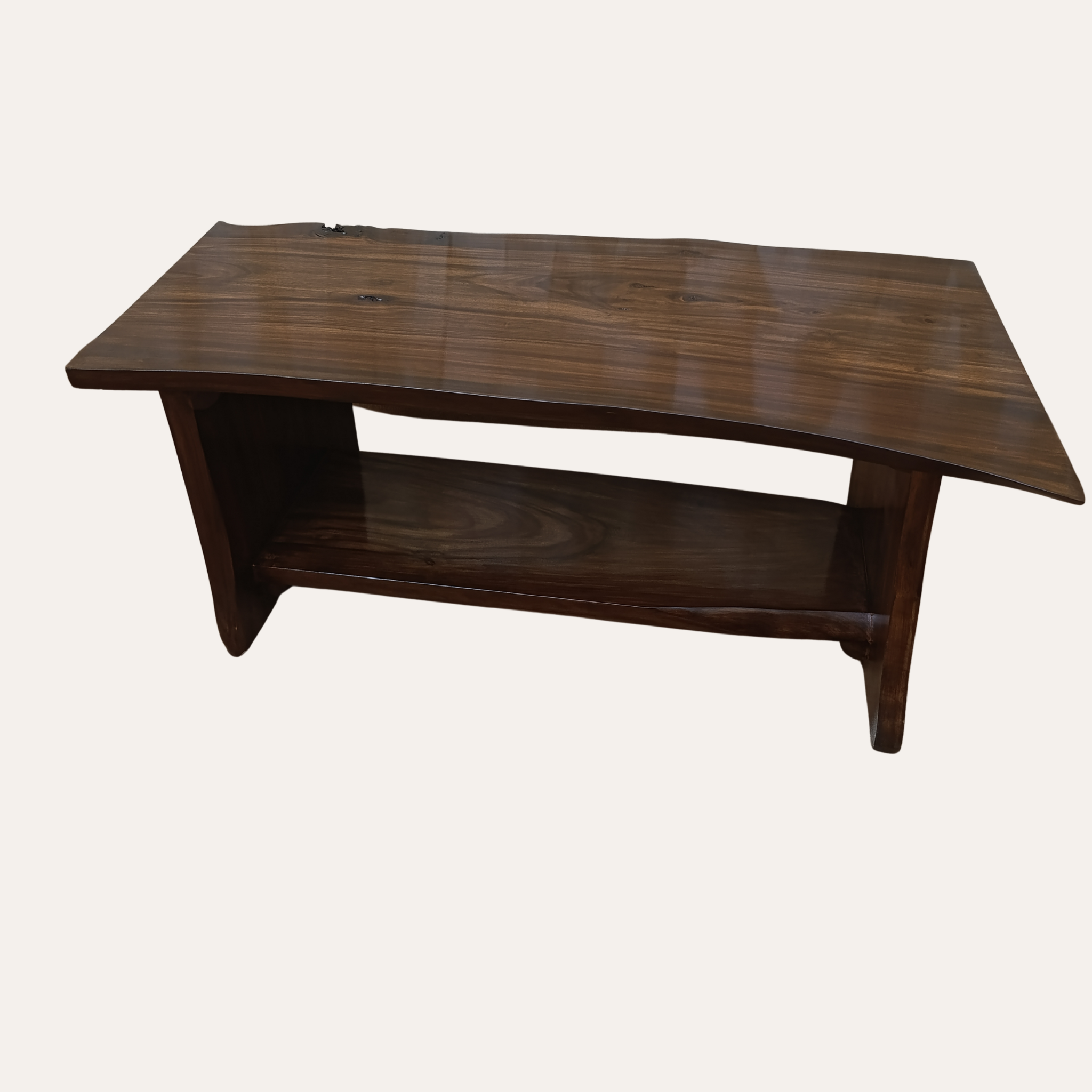 Rustic Coffee Table – Handmade Sheesham Wooden Coffee Table