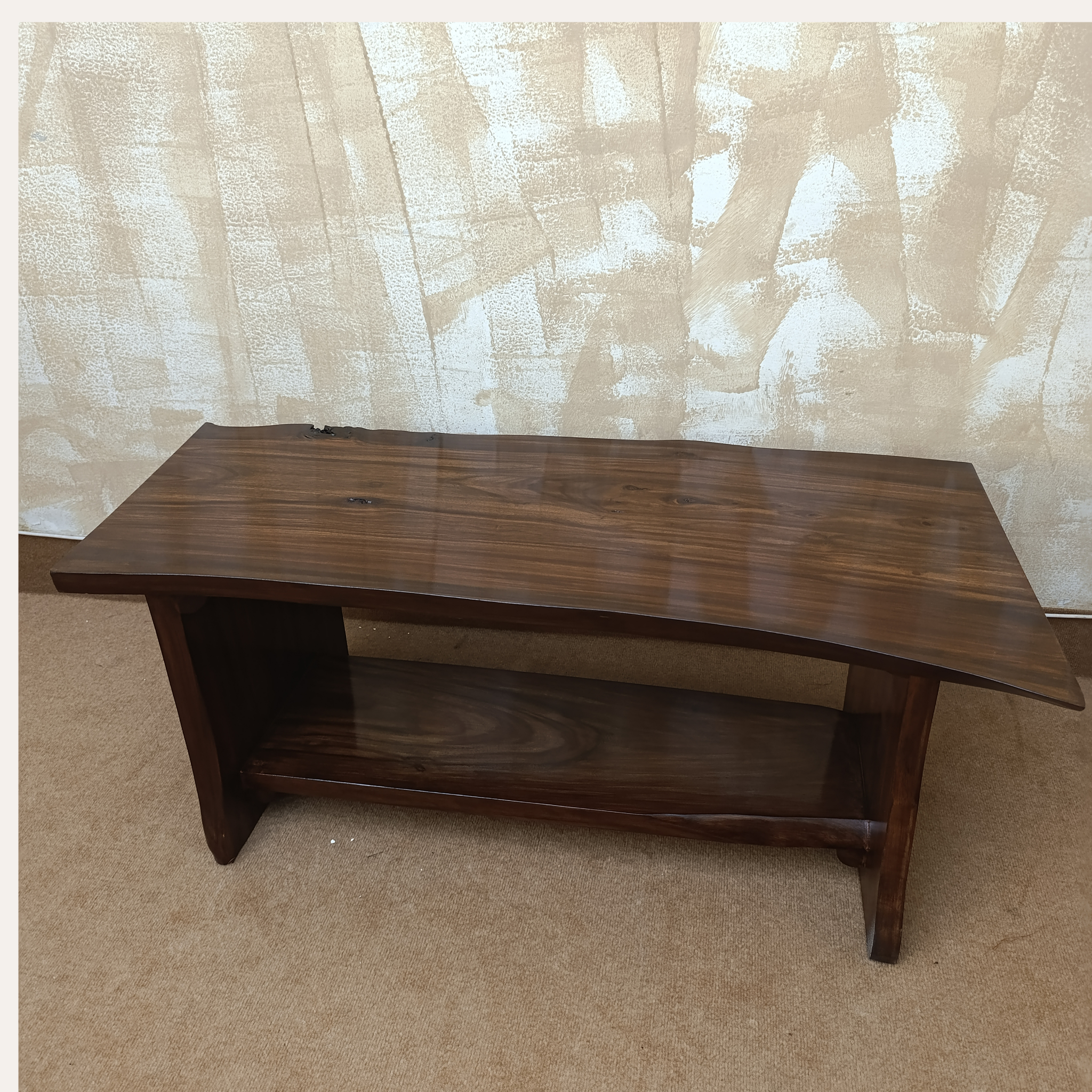Rustic Coffee Table – Handmade Sheesham Wooden Coffee Table