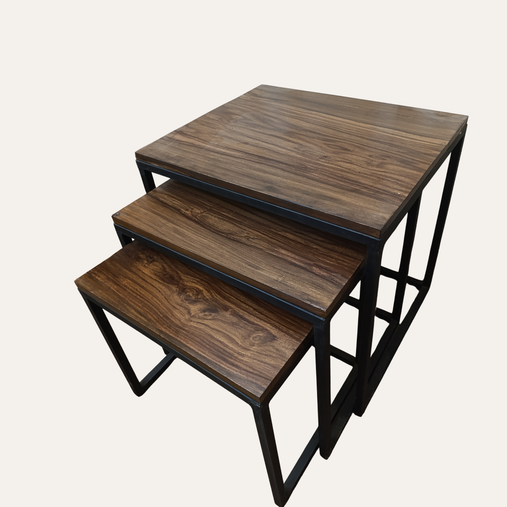 Clive Nesting Tables – Large 3-Piece End Tables