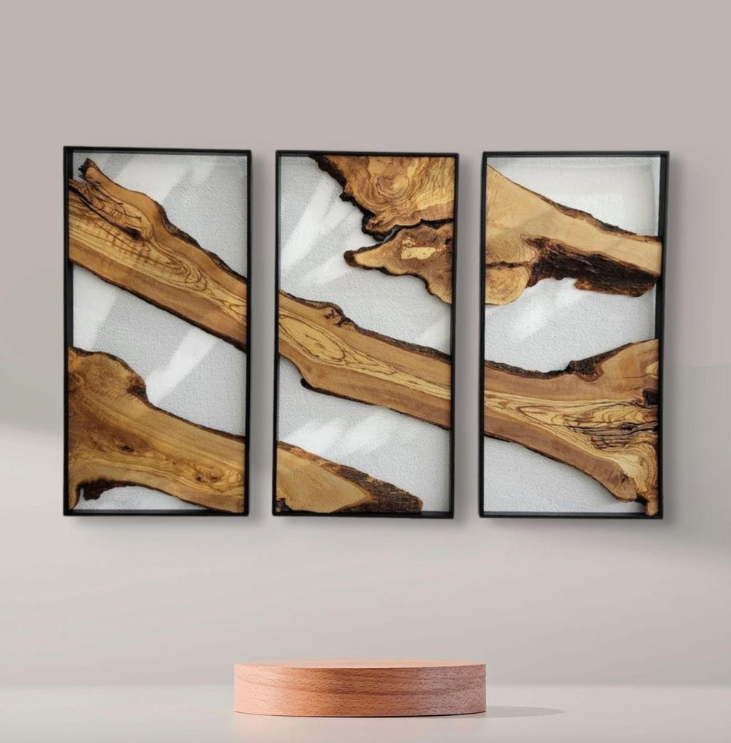 Metal and Wood Wall Art – Sheesham Wood Wall Decor